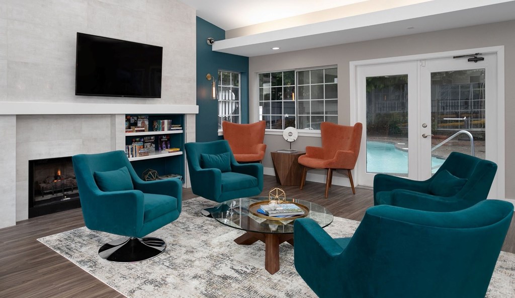 Novela Apartments Clubhouse Lounge